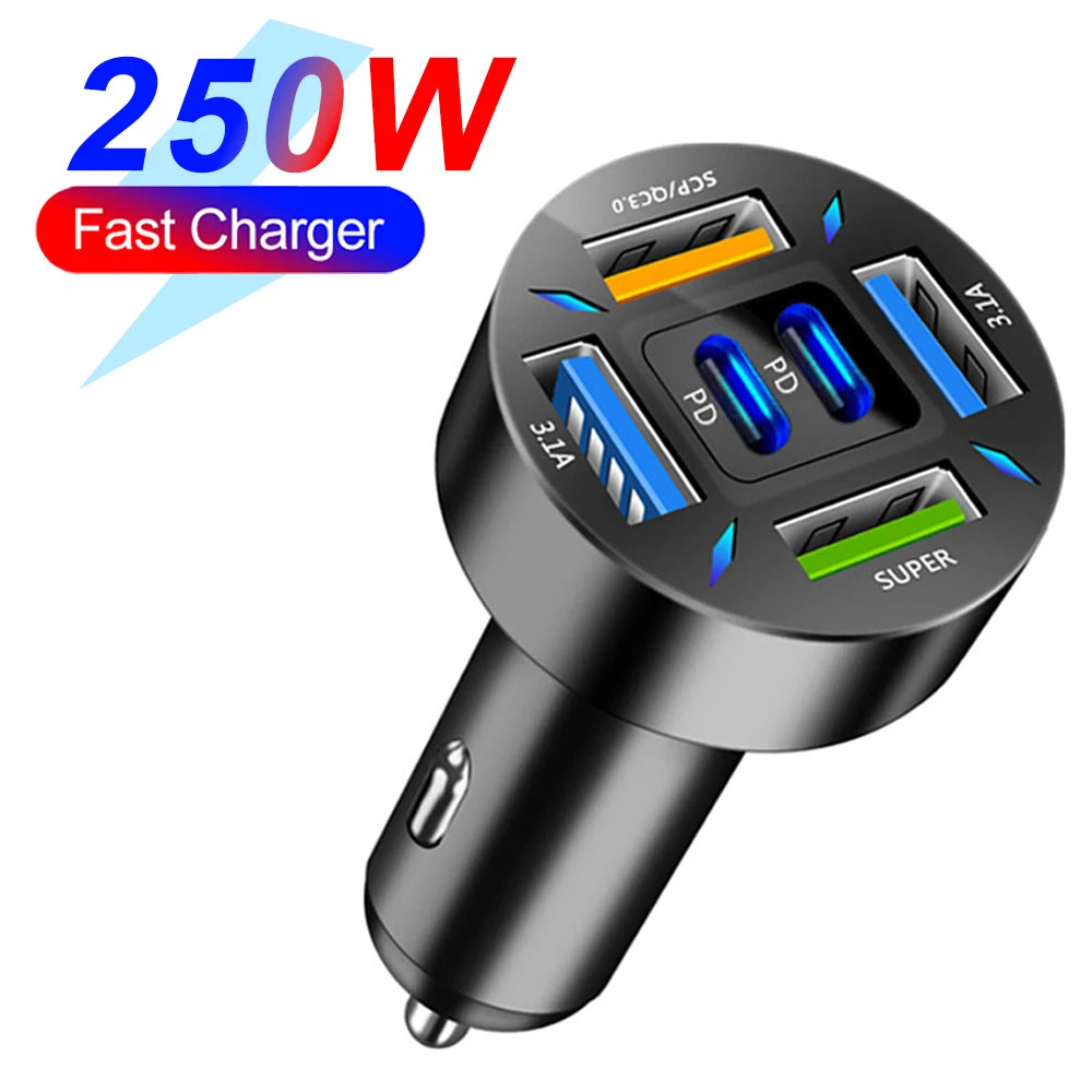 Carregador PD QC3.0 de 66-250 W