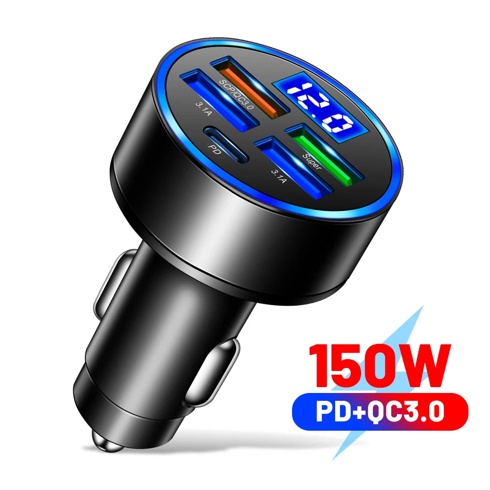Carregador PD QC3.0 de 66-250 W
